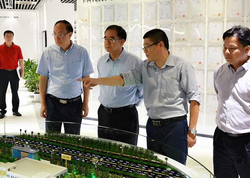 领导来访： 2018.10东莞市委书记梁维东988pay钱包调研